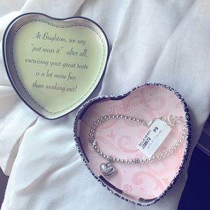 Brighton Bella Heart bracelet NEW